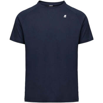 Textil Homem T-shirts e Pólos K-Way  Azul