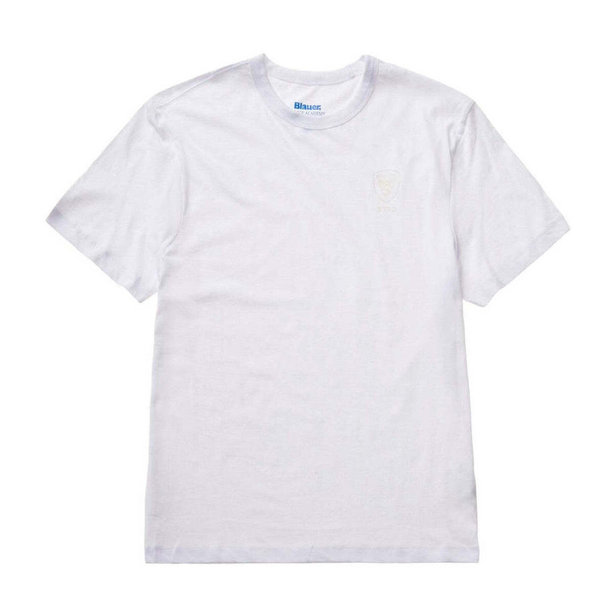 Textil Homem T-shirts e Pólos Blauer  Branco