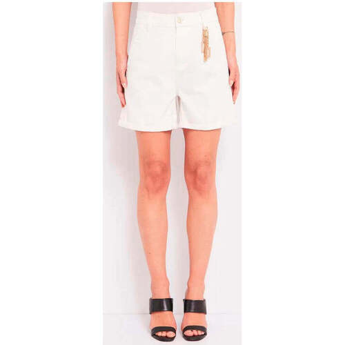Textil Mulher Shorts / Bermudas Gaudi 411BD25027-2101-1-37 Branco