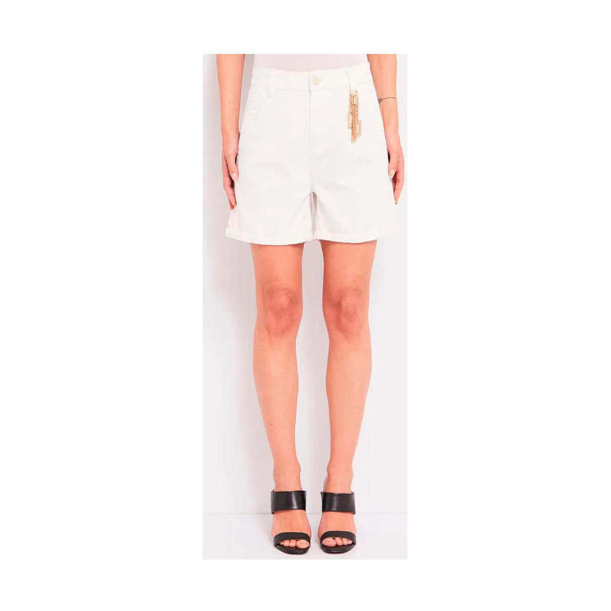 Textil Mulher Shorts / Bermudas Gaudi 411BD25027-2101-1-37 Branco