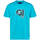 Textil Homem T-shirts e Pólos Gaudi 411GU64069-3953-3-1 Azul