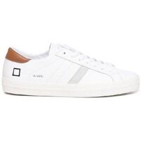 Sapatos Homem Sapatilhas Date M401-HL-VC-WI - HILL LOW-WHITE CUOIO Branco