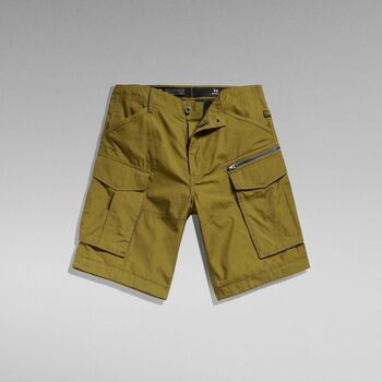 Textil Homem Shorts / Bermudas G-Star Raw D08566-D384 ROVIZ ZIO RLXD SHORT-248 TOBACCO Castanho