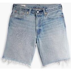 Levis 501 Bleksvarta ankellånga jeans
