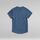 Textil Homem T-shirts e Pólos G-Star Raw D16396-2653 LASH-G305 VINTAGE INDIGO Azul