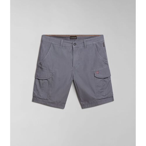 Textil Homem Shorts / Bermudas Napapijri NOTO 2.0 NP0A4HOQ-H31 GRAY GRANIT Cinza