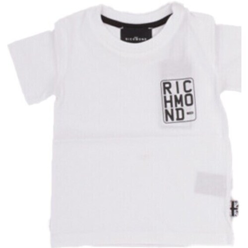 Textil Rapaz T-Shirt mangas curtas John Richmond RBP24049TS Branco
