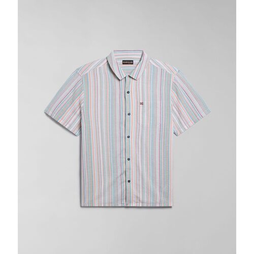 Textil Homem Camisas mangas comprida Napapijri G-TULITA NP0A4HQ1-83S multicolore