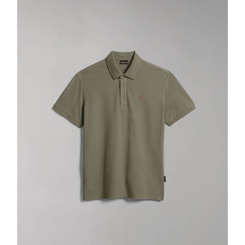 Textil Homem T-shirts e Pólos Napapijri EOLANOS 3 NP0A4GB3-GAE GREEN LICHEN Verde