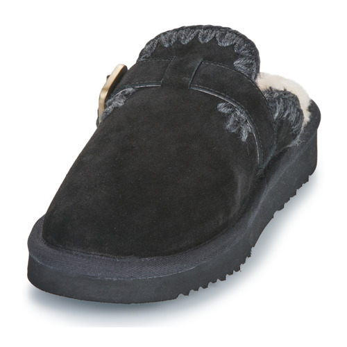 Mou SUEDE SHEEPSKIN CLOG ESKIMO Preto