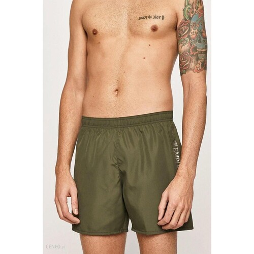 Textil Homem Fatos e shorts de banho Emporio Armani Regular-Fit & Straight Leg Pants  Multicolor