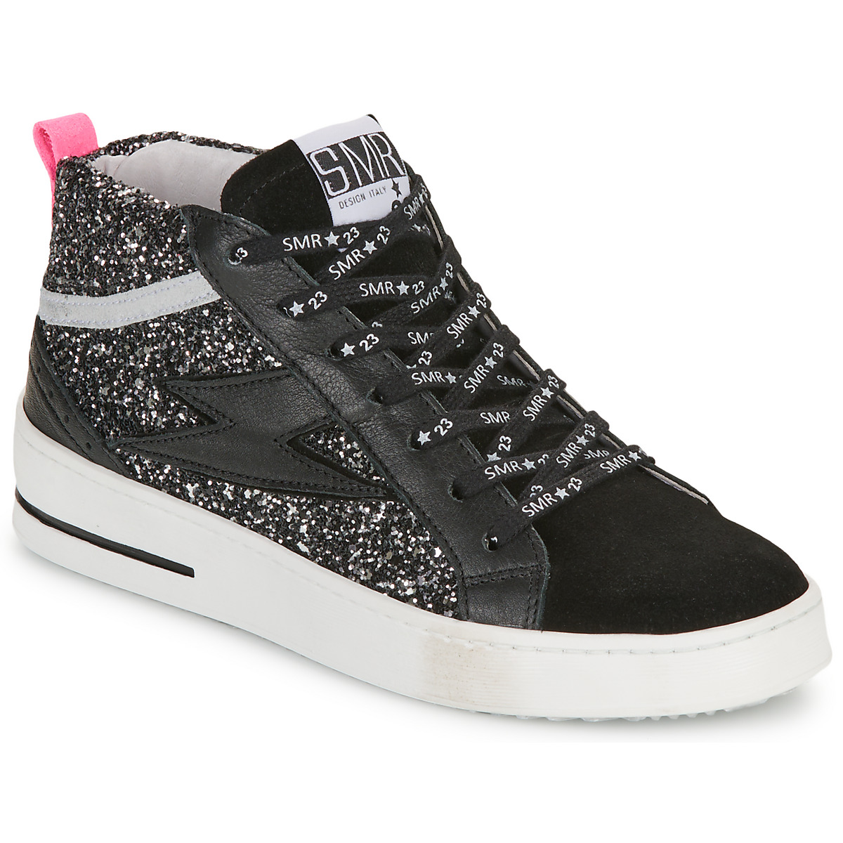 Sapatos Mulher Sapatilhas de cano-alto Semerdjian GIBRA Preto