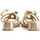 Sapatos Mulher Sandálias D'angela DKO26134 Ouro