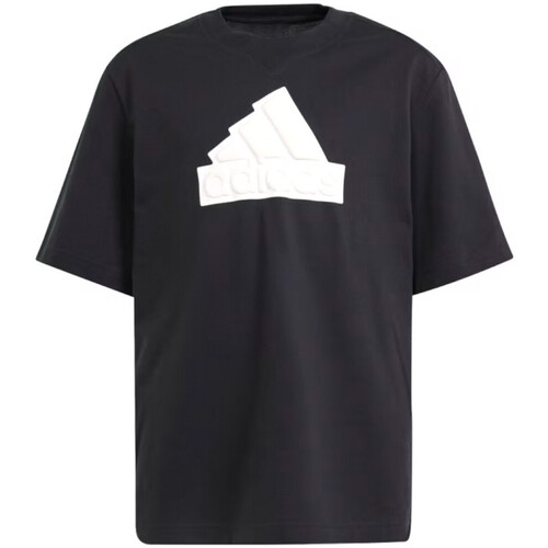 Textil Rapaz T-Shirt mangas curtas adidas tracksuit Originals IS4410 Preto