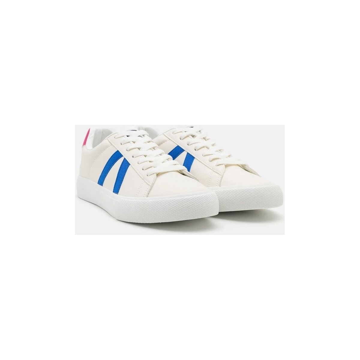 Sapatos Homem Sapatilhas Jack & Jones 12230427 FREEMAN-BRIGHT WHITE NAUTICAL Branco
