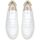 Sapatos Homem Sapatilhas Date M997-CR-CA-HY - COURT CALF-WHITE YELLOW Branco