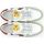 Sapatos Homem Sapatilhas Valsport SUPER PELLE - VS1950M-WHITE/BORDEAUX/GREY Branco