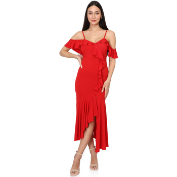 Textil Mulher Vestidos La Modeuse 70565_P165024 Vermelho