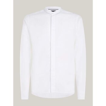 Textil Homem Camisas mangas comprida Tommy Hilfiger MW0MW34641-YCF OPTIC WHIYE Branco