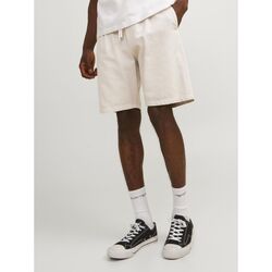 Textil Homem Shorts / Bermudas Jack & Jones 12250090 TONY-ECRU Branco