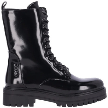 Sapatos Mulher Botas de borracha Chika 10 Botas con Cordones  Vagabund 03 Negro Preto
