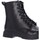 Sapatos Mulher Velas e Aromatizadores Botines con Cordones  Filadelfia 01F Negro Preto