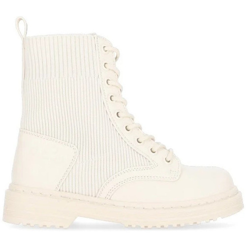 Sapatos Mulher Sapatos & Richelieu Chika 10 Botines con Cordones  Holanda 16 Blanco Branco