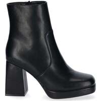Sapatos Mulher Sapatos & Richelieu Chika 10 Botines con Cremallera  New Pam 01 Negro Preto