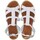 Sapatos Mulher Sapatos & Richelieu Chika 10 Sandalias de Cuña  Mudejar 03 Blanco Branco