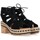 Sapatos Mulher Sapatos & Richelieu Chika 10 Sandalias de Tacón  Amina 03 Negro Preto