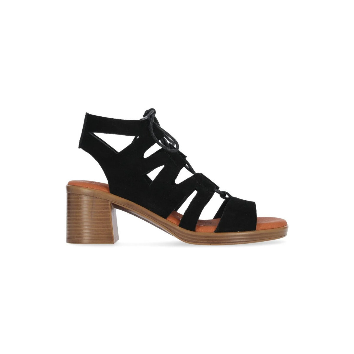 Sapatos Mulher Sapatos & Richelieu Chika 10 Sandalias de Tacón  New Gotica 03 Negro Preto