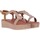 Sapatos Mulher Sapatos & Richelieu Chika 10 Sandalias de Plataforma  Athenea 14 Cuero Castanho