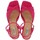 Sapatos Mulher Sapatos & Richelieu Chika 10 Sandalias de Plataforma  Flora 22 Fucsia Rosa
