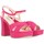 Sapatos Mulher Sapatos & Richelieu Chika 10 Sandalias de Plataforma  Jolie 04 Fucsia Rosa
