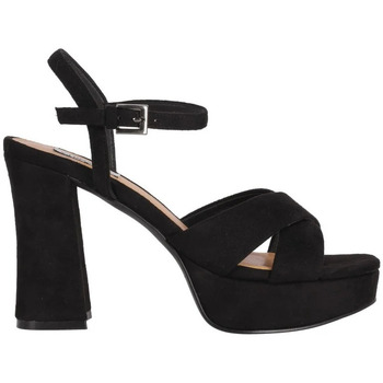 Sapatos Mulher Emporio Armani E Chika 10 Sandalias de Plataforma  Jolie 07 Negro Preto