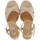 Sapatos Mulher Sapatos & Richelieu Chika 10 Sandalias de Plataforma  Jolie 07 Arena Castanho