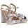 Sapatos Mulher Sapatos & Richelieu Chika 10 Sandalias de Plataforma  Jolie 10 Plata Multicolor