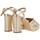 Sapatos Mulher Sapatos & Richelieu Chika 10 Sandalias de Plataforma  Jolie 10 Oro Amarelo