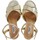 Sapatos Mulher Sapatos & Richelieu Chika 10 Sandalias de Plataforma  Jolie 10 Oro Amarelo