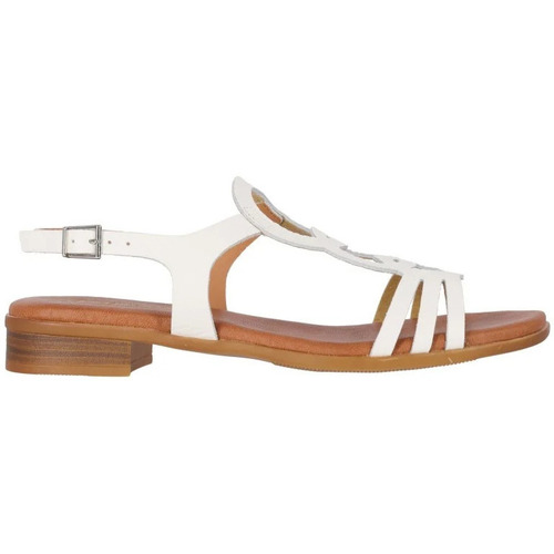 Sapatos Mulher Coleção Primavera / Verão Chika 10 Sandalias Planas  Dukesa 5163 Blanco Branco