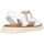 Sapatos Mulher Sapatos & Richelieu Chika 10 Sandalias Planas  Alexia 02 Blanco Branco