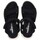 Sapatos Mulher Sapatos & Richelieu Chika 10 Sandalias Planas  Magy 01 Negro Preto