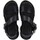 Sapatos Mulher Sapatos & Richelieu Chika 10 Sandalias Planas  Marion 08 Negro Preto