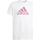 Textil Rapariga T-Shirt mangas curtas adidas trackstar Originals IW1375 Branco