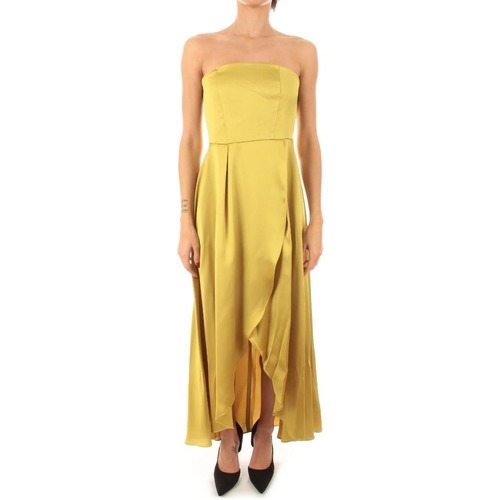 Textil Mulher Vestidos Camisolas e casacos de malha 15221162 Amarelo