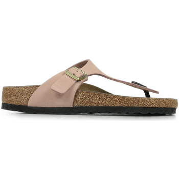 Sapatos Mulher Chinelos Birkenstock Gizeh Bs Rosa