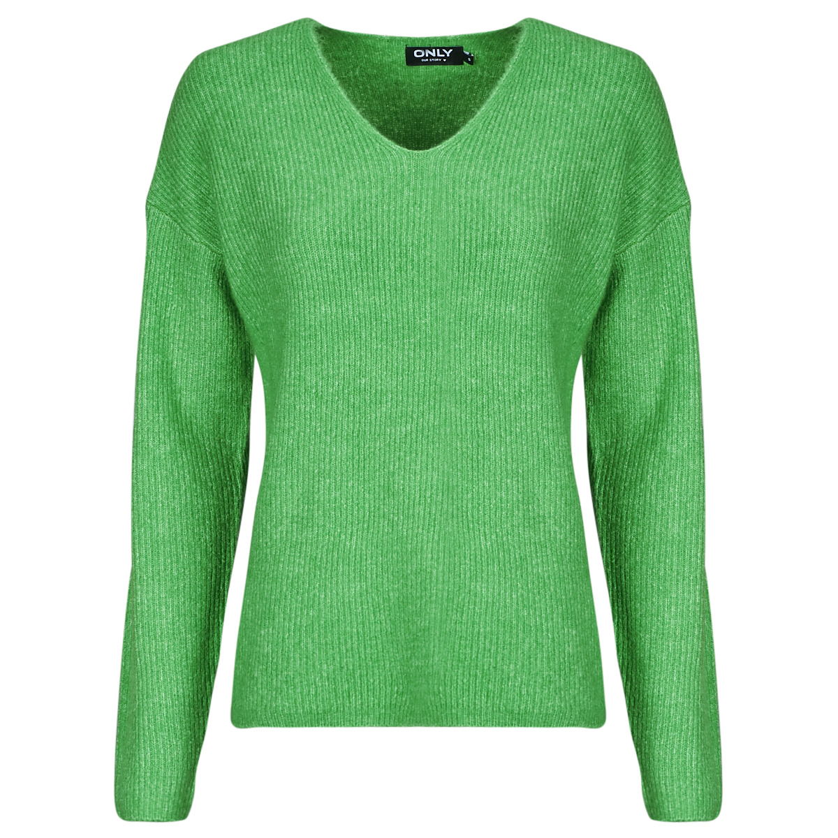 Textil Mulher camisolas Only ONLCAMILLA V-NECK Verde