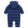 Textil Rapaz Macacões/ Jardineiras Polo Ralph Lauren ELCAPBUNTMIT-OUTERWEAR-BUNTING Marinho