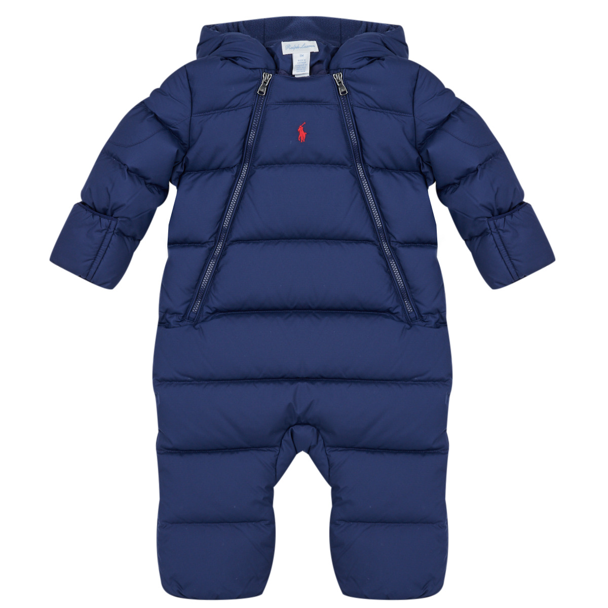 Textil Rapaz Macacões/ Jardineiras Polo Ralph Lauren ELCAPBUNTMIT-OUTERWEAR-BUNTING Marinho