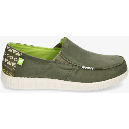 Sapatos Homem Mocassins Nae Vegan Shoes WP150 INTI Verde